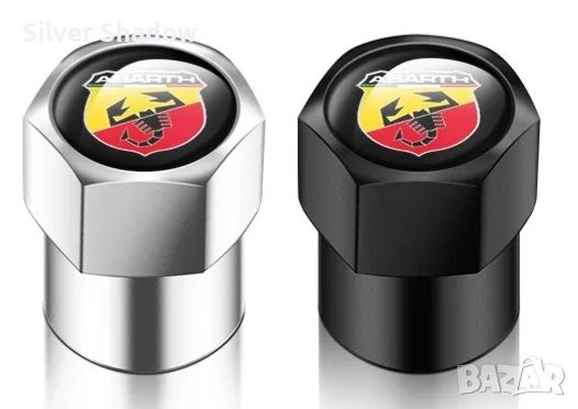 Капачки за вентили на гуми "ABARTH", снимка 1 - Аксесоари и консумативи - 46263239