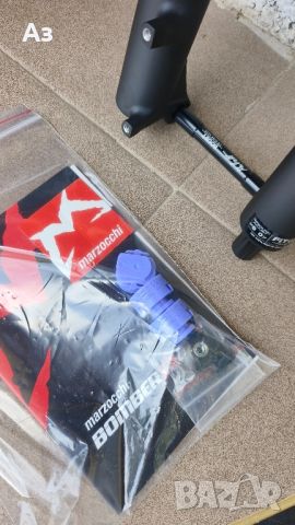 29er Marzocchi Bomber Z1 Grip Sweep-adj 160mm Black Enduro Вилка, снимка 9 - Части за велосипеди - 46185730