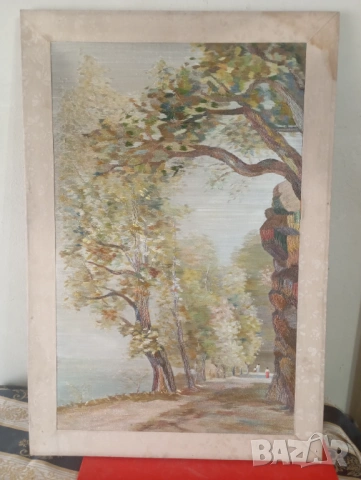 Картина везана на плат