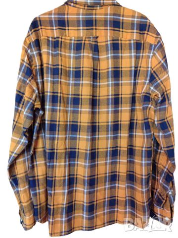 Мъжка карирана риза H&M, 100% памук, XL, снимка 2 - Ризи - 45780729