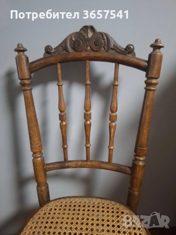 Столове Thonet, двойка, в оригинално състояние, снимка 2 - Столове - 52990606