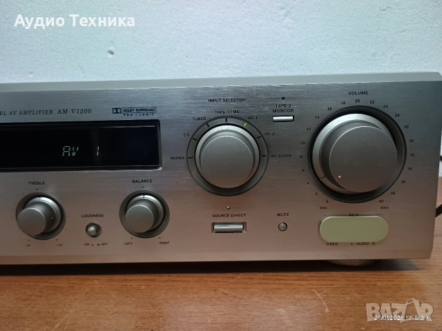 5 канален ресивър AKAI AM-V1200. Перфектен! Супер звук! Изпращам видео. , снимка 6 - Ресийвъри, усилватели, смесителни пултове - 53291029