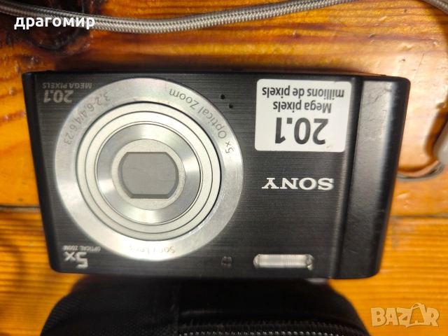 SONY DSC - W800 20,1 Mega pixels , снимка 2 - Фотоапарати - 53885588