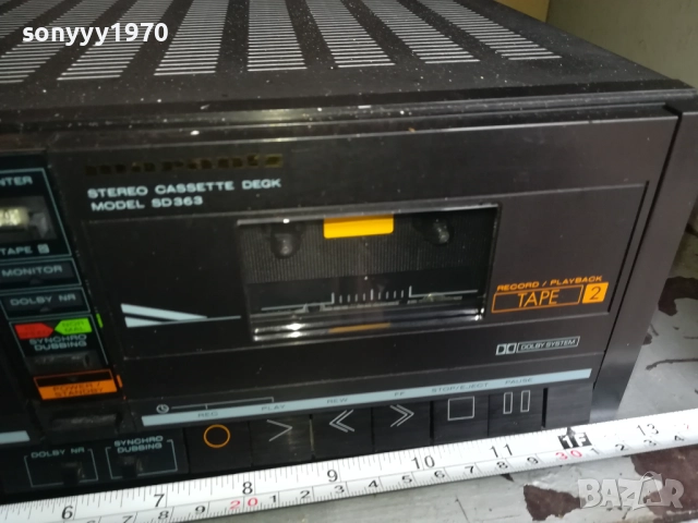 MARANTZ SD363 MADE IN JAPAN-ВЧЕРА ВНОС ОТ SWISS 0711251606LCHERY2, снимка 7 - Декове - 52333705