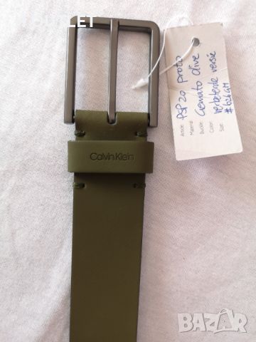 Оригинален колан CALVIN KLEIN, 95 см  /724/, снимка 5 - Колани - 46547002