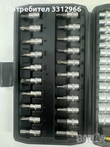 Чисто нов Комплект Гедоре 46 части WMC, снимка 5 - Гедорета - 52171457