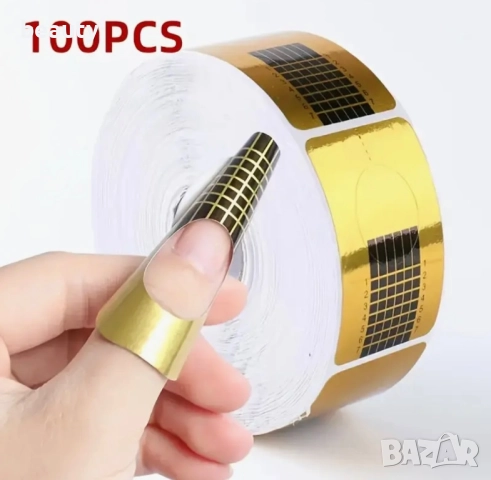 Форми за изграждане на ноктопластика 100 броя