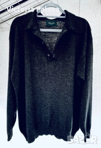 Луксозен мерино  пуловер ROBERT LEY CLASSIC - 100% чиста нова вълна ( merino), снимка 7 - Пуловери - 52959998