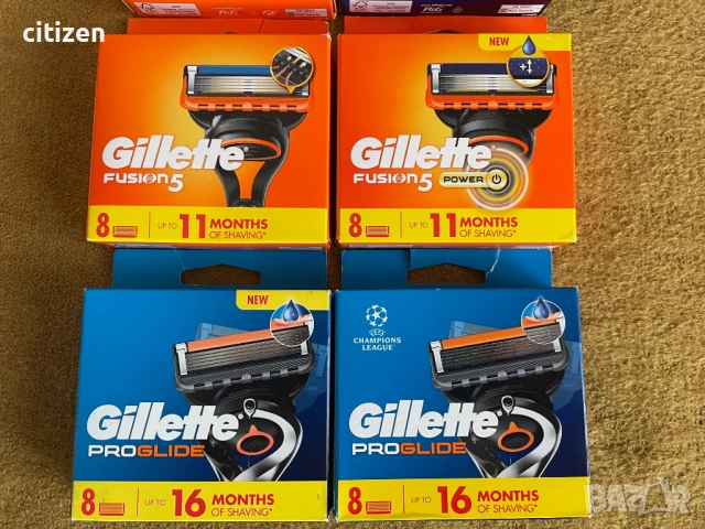 GILLETTE Fusion Proglide,Proshield,Power , снимка 4 - Мъжка козметика - 18696061