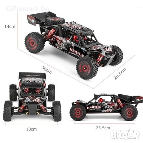 RC кола Wltoys 124016, снимка 2 - Коли, камиони, мотори, писти - 46552498