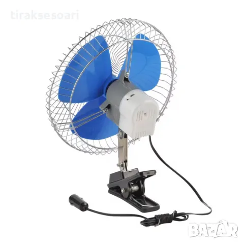 Вентилатор за автомобили, джипове, бусове, камиони 10 инча 25 см 24V, снимка 3 - Аксесоари и консумативи - 50074234