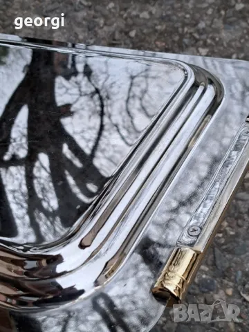 посребрено плато поднос  7/1, снимка 8 - Прибори за хранене, готвене и сервиране - 49666180