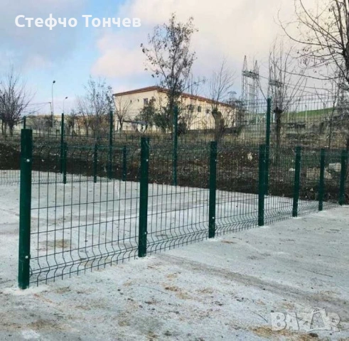 Оградни пана. Колове. Декоративна мрежа. Врати. Портали.