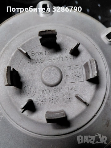 капачка за джанта vw по 1бр, снимка 2 - Аксесоари и консумативи - 52024084