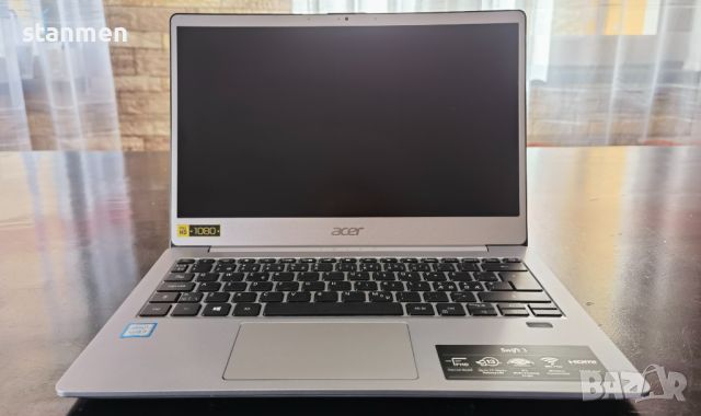 Продавам лаптоп Acer Swift SF313/8x1.8ghzThr/IPSматFullHD13.3сКам/8gb/ssd512gb/5ч.бат/СветещаКВ/Проф, снимка 5 - Лаптопи за работа - 45340965