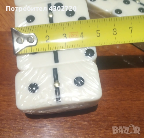Забавна игра "Домино" за малки и големи. Плочки 5 см.,големи, снимка 5 - Домино - 53685486