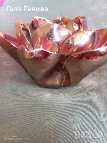 Гипсов свещеник , снимка 2 - Декорация за дома - 50903066