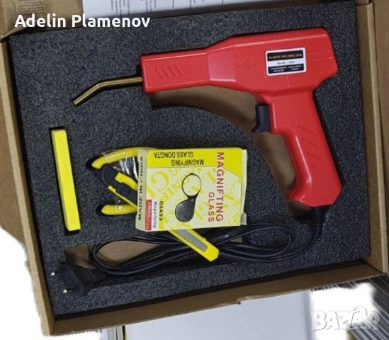 CASE 6 Пистолет за лепене на пластмаса, снимка 5 - Други инструменти - 53883783