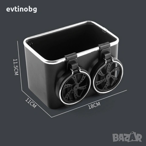 Поставка за принадлежности, органайзер за вещи в автомобил. Варианти цвят: черен, снимка 5 - Аксесоари и консумативи - 53822296