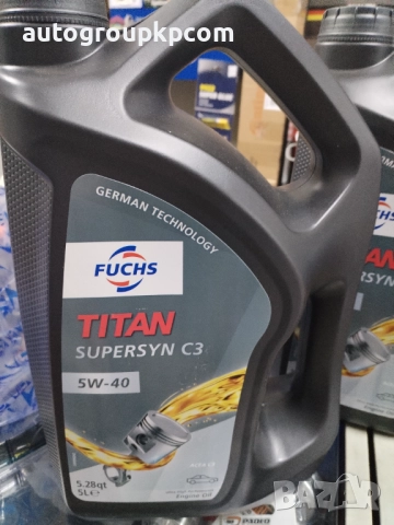 Двигателно синтетично масло FUCHS SUPERSYN C3 5W40 - 5л