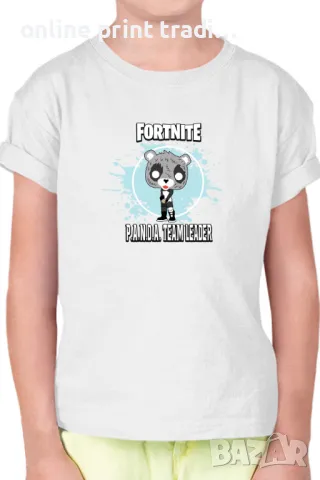 Детска тениска Фортнайт Fortnite Panda Team Leader, снимка 17 - Детски тениски и потници - 48524161