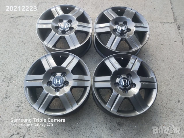 4 броя алуминиеви джанти за Honda CR-V 16, снимка 3 - Гуми и джанти - 51201771