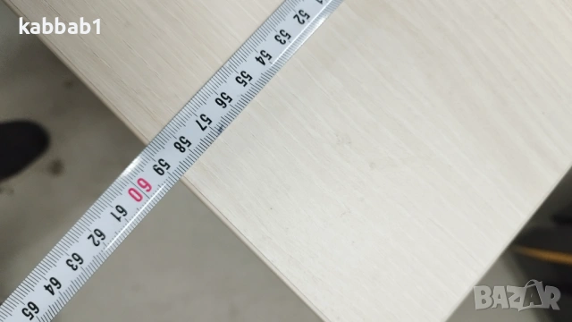 Маса правоъгълна 70см/59см с метален крак, снимка 10 - Маси - 53114565