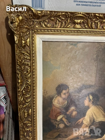 Много красив принт с масивна рамка, снимка 6 - Антикварни и старинни предмети - 54230309