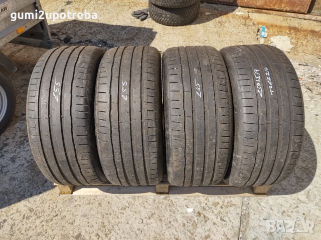 255/45/19 HANKOOK Ventus S1 evo3 2022г Около 5+мм SOUND ABSORBER TESLA, снимка 1 - Гуми и джанти - 46231156