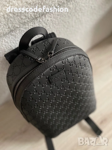 Кожена Раница Guc*i, снимка 9 - Раници - 53803939