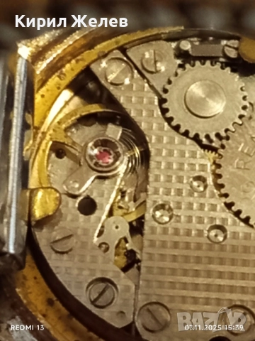 Стар механичен часовник GUCCI HONG KONG рядък с ластична верижка 51514, снимка 10 - Антикварни и старинни предмети - 52333331