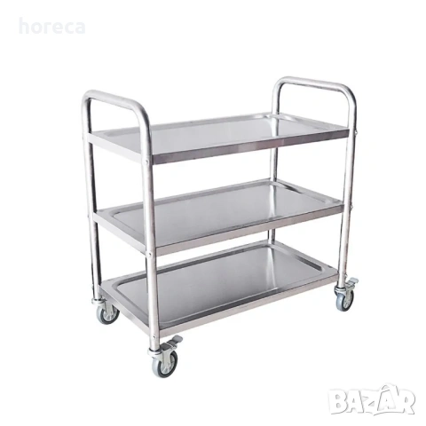 ПРОМОЦИЯ -12% Количка за сервиране на 3 нива 85 х 45 х 90