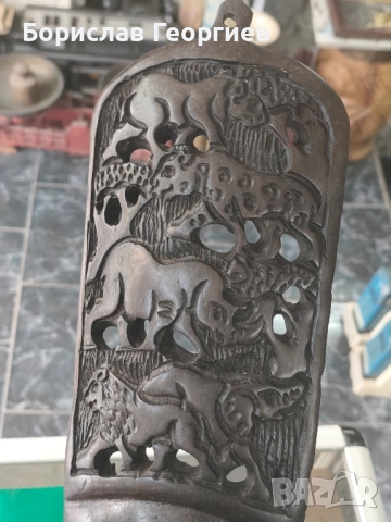 Дървена маска дърворезба, снимка 5 - Колекции - 52302774