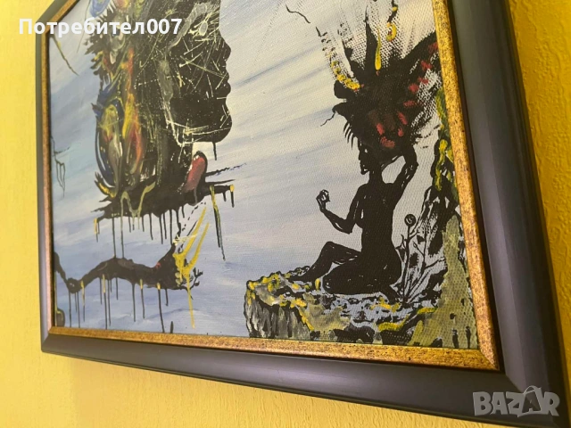 Картина масло, снимка 2 - Картини - 54008161