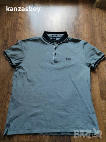 hugo boss - страхотна мъжка тениска L , снимка 4 - Тениски - 53977878