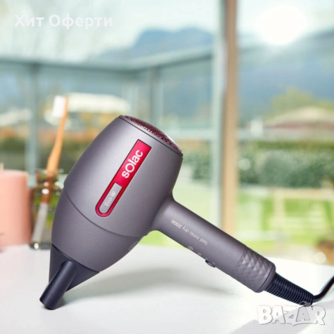 Сешоар Solac Fast Ionic Dry 2000, снимка 5 - Сешоари - 53086908