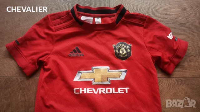 Adidas FC MANCHESTER UNITED Kids Football T-Shirt Размер 4-5 г /110 см детска футболна тениска 33-66, снимка 3 - Детски тениски и потници - 49527712