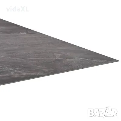 vidaXL Самозалепващи подови дъски от PVC, 5,11 м², черни с шарки (SKU:144874), снимка 3 - Мокети - 48287497