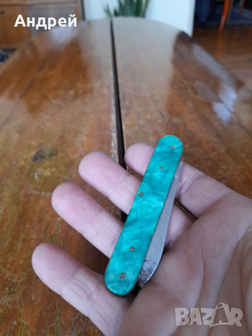 Стар джобен нож,ножче,ножка #36, снимка 3 - Антикварни и старинни предмети - 45062126