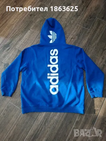 Суичър Adidas XL, снимка 2 - Спортни дрехи, екипи - 49491949