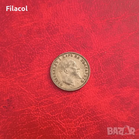 1 лев 1910 година, снимка 2 - Нумизматика и бонистика - 50807519