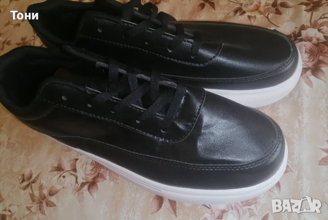 Нови Кожени Мъжки Маратонки 45 
