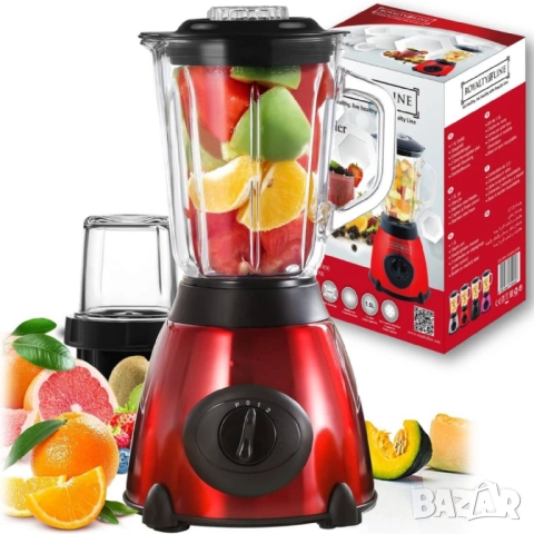Кухненски блендер с мелница Royalty Line RL-SME-600.6, снимка 3 - Друга електроника - 51856435