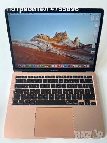 Apple Macbook Air 13 inch 2020 Core i3 1.1GHz 8 RAM, 256 GB A2179, снимка 2 - Лаптопи за дома - 53720358