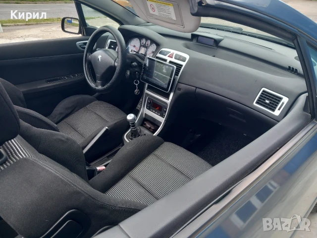 пежо 307сс 2.0HDI/ 6 ск, снимка 15 - Автомобили и джипове - 50495558