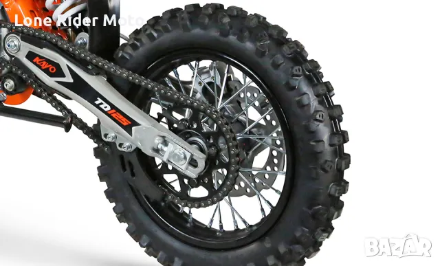 Kayo-TD125 Кросов мотор, Dirt Bike, Pit Bike Детски, снимка 7 - Мотоциклети и мототехника - 48124382