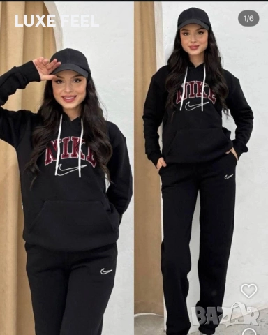 Дамски Ватирани Комплекти -лого Бродирано ⚜️ Nike , снимка 2 - Спортни екипи - 52644478