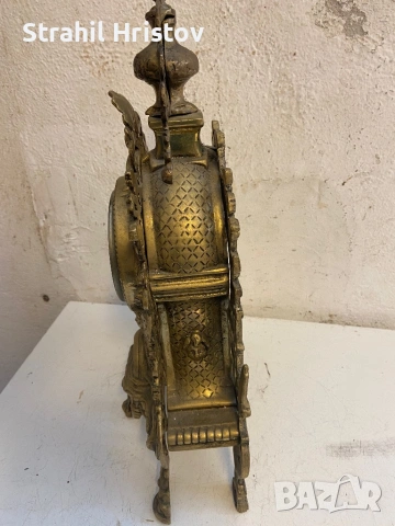 Часовник Бароков стил, снимка 4 - Антикварни и старинни предмети - 53809939