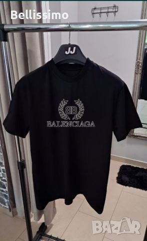 Мъжка тениска Balenciaga Premium quality, снимка 2 - Тениски - 46580152