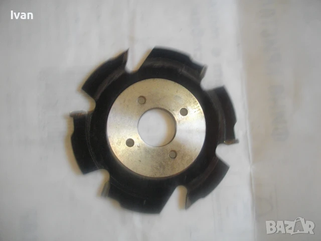 НИДЕРЛАНДСКИ ДИСК ЗА БИСКВИТ МАШИНА НУТ ФРЕЗА 100Х4Х22мм BS TOOOLS ПОЧТИ НОВ С ТВЪРДОСПЛАВНИ ЧАСТИЦИ, снимка 9 - Други инструменти - 51000521